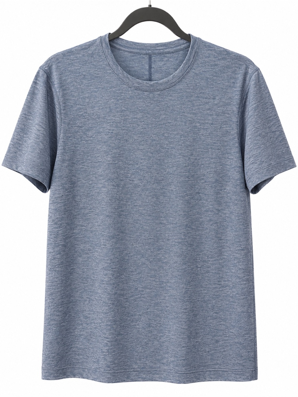 Lululemon Men’s Blue Heathered Short Sleeve Athletic Shirt